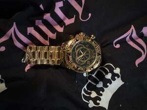 Invicta Reserve Excursion Men's Gold Tone Swiss Chronograph Watch